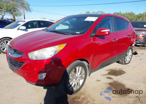 2013 Hyundai Tucson Limited из США, поврежденный, VIN KM8JUCAC6DU553068